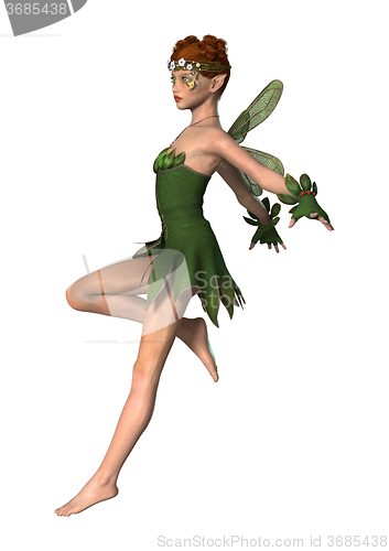 Image of Spring Fairy on White