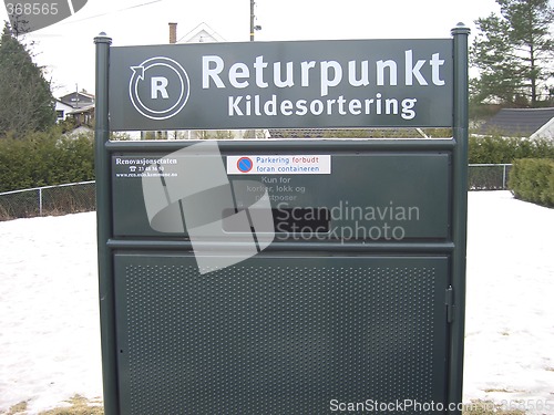 Image of Recycling point