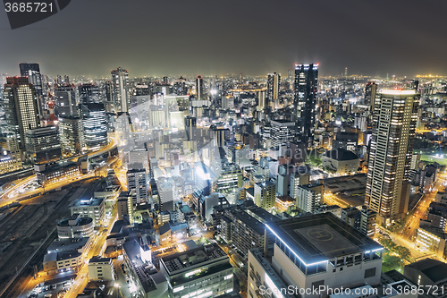Image of Osaka city night