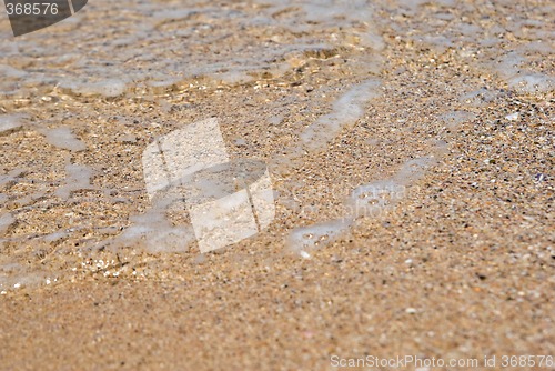 Image of beach close up