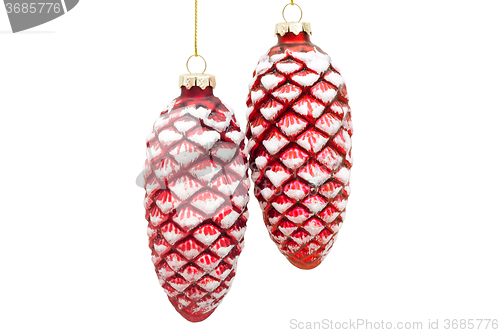 Image of Two fir cones