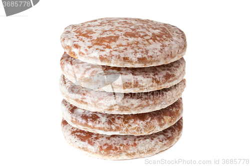 Image of Stack of gingerbread