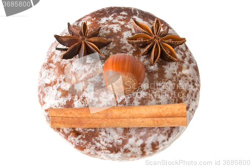 Image of Gingerbread face