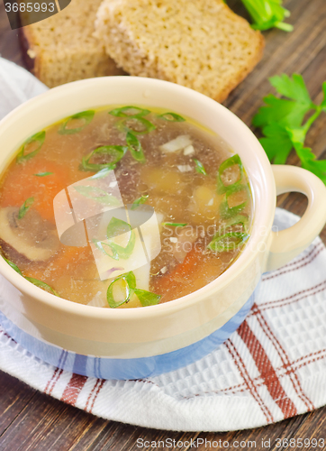 Image of mushroom soup