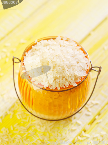 Image of raw rice