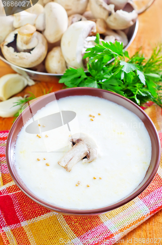 Image of mushroom soup