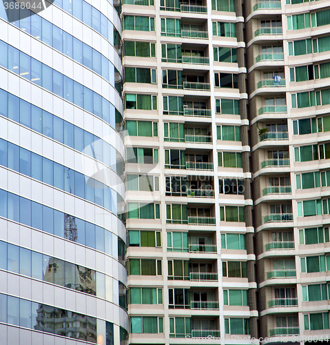 Image of  thailand  in bangkok office district palaces terrace