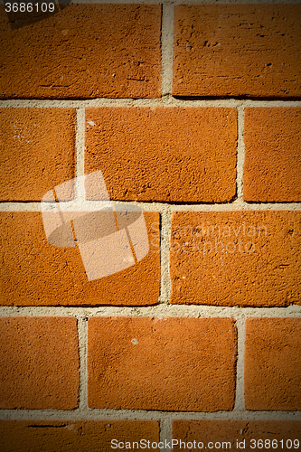 Image of in london   the    abstract    texture of a ancien wall and ruin