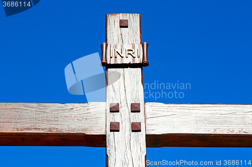 Image of  catholic     abstract sacred  cross in  