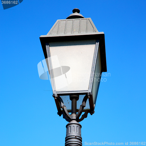 Image of europe in the sky of italy lantern and abstract illumination