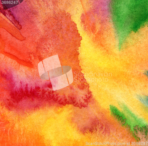 Image of Abstract acrylic and watercolor painted background