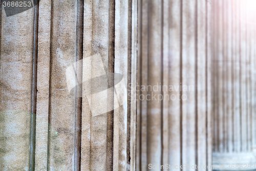 Image of brick in london     the    abstract    texture of a ancien wall 