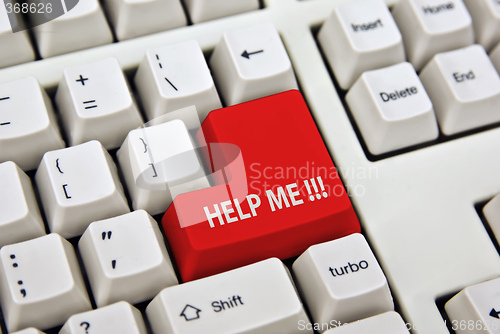 Image of help me keyboard