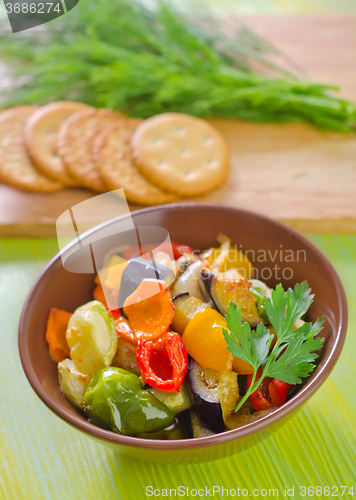 Image of baked vegetables