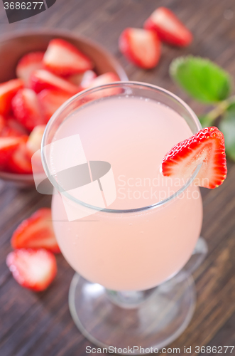 Image of strawberry coctail