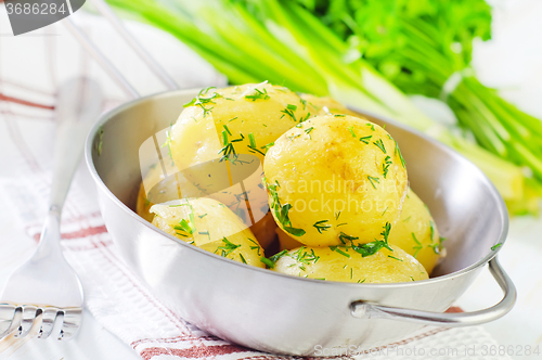 Image of boiled potato