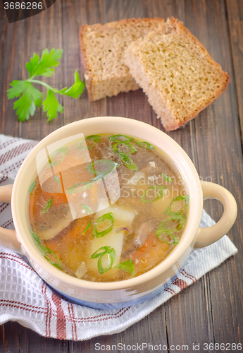 Image of mushroom soup