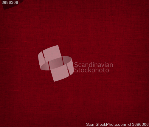 Image of red canvas texture background