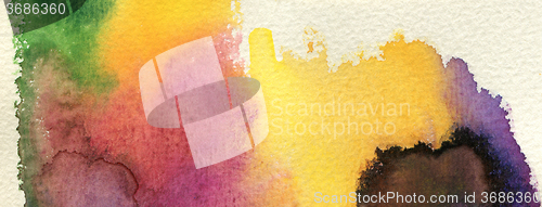 Image of Abstract watercolor painted background