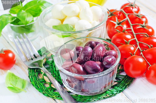 Image of ingredients for caprese