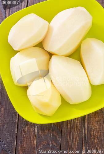 Image of raw potato