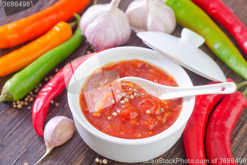 Image of chilli sauce