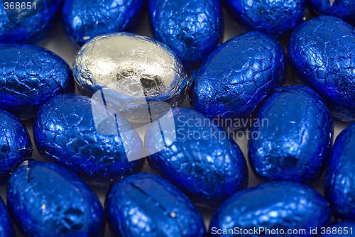 Image of blue eggs