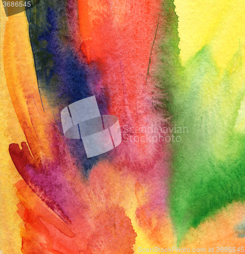 Image of Abstract acrylic and watercolor painted background