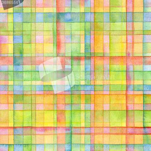 Image of Abstract  strip watercolor painted background