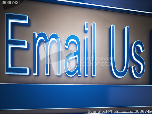 Image of Email Us Button Showing Customer Service