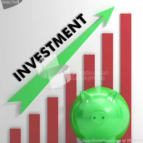 Image of Raising Investment Chart Shows Progression