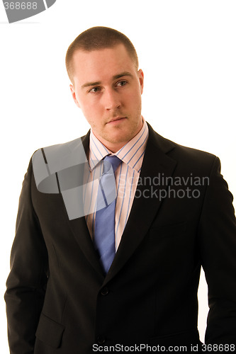 Image of Portrait of a young businessman