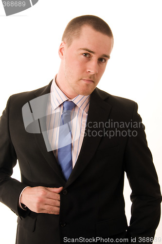 Image of Portrait of a young businessman
