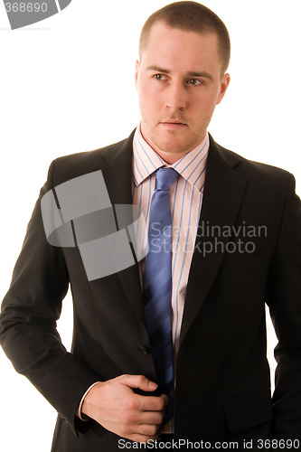 Image of Portrait of a young businessman