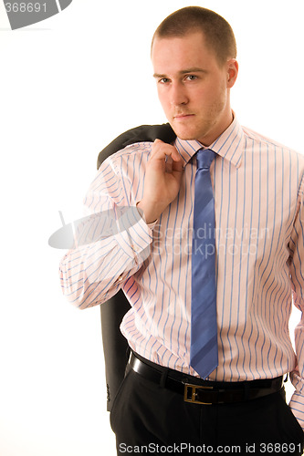Image of Portrait of a young businessman