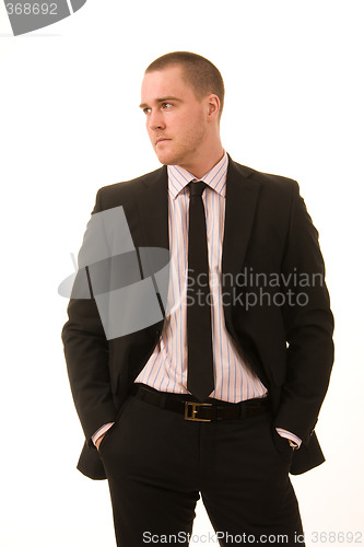 Image of Portrait of a young businessman