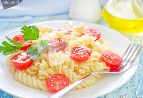 Image of pasta with tomato