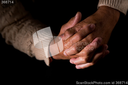 Image of Praying man