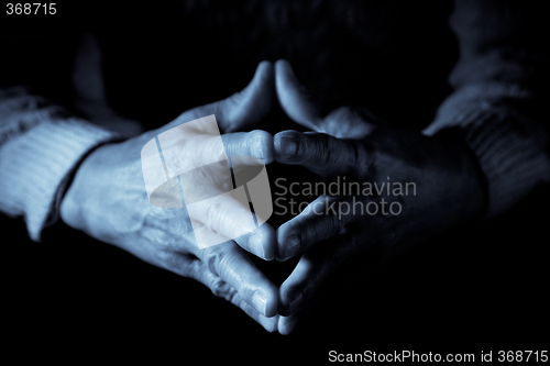 Image of Senior hands