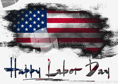 Image of Flag of United States, Labor Day