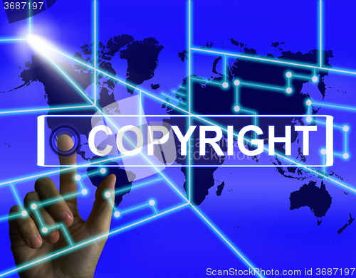 Image of Copyright Screen Means International Patented Intellectual Prope