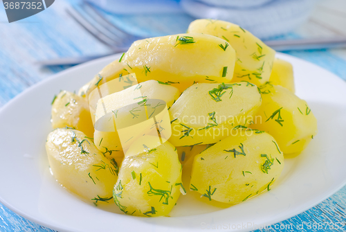 Image of boiled potato