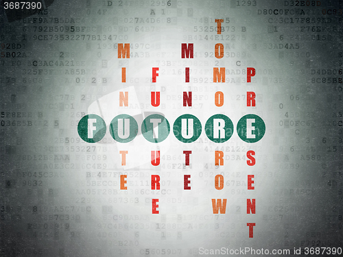Image of Timeline concept: Future in Crossword Puzzle