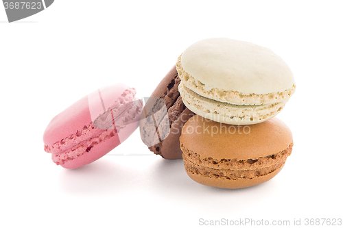 Image of Colorful French Macarons