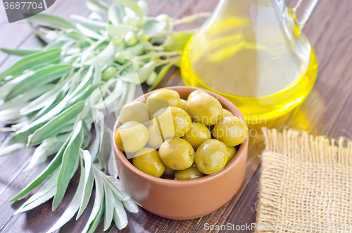 Image of green olives