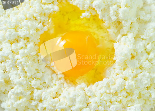 Image of cottage and eggs