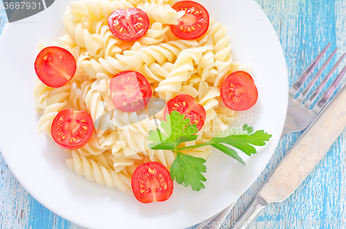 Image of pasta with tomato