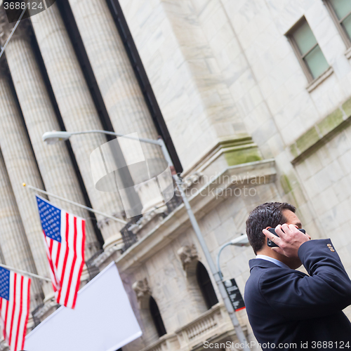 Image of Wall street business, New York, USA.