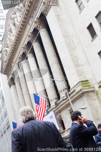 Image of Wall street business, New York, USA.