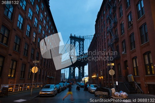 Image of Manhattan Bridge, New York City, USA.